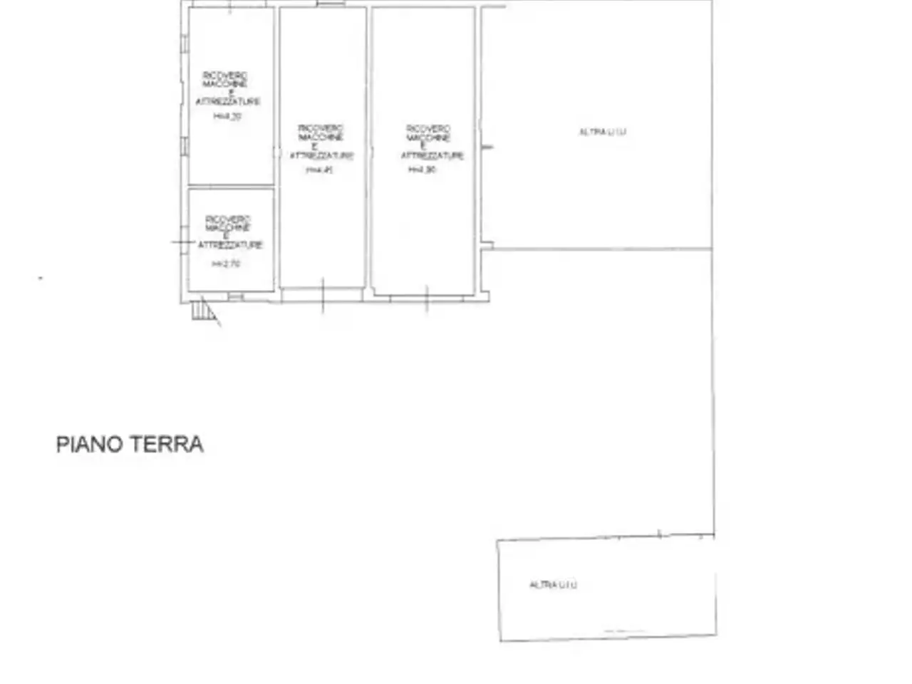 Magazzino in , Gualtieri, {3} - Planimetria 1