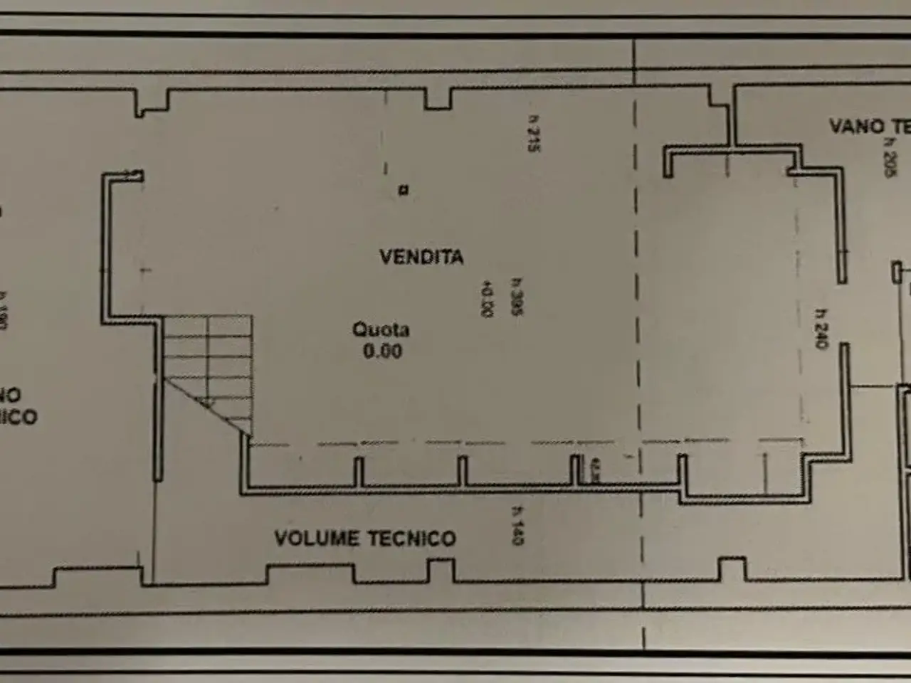 Locale commerciale in a Alberica 13, Massa, {3} - Planimetria 1