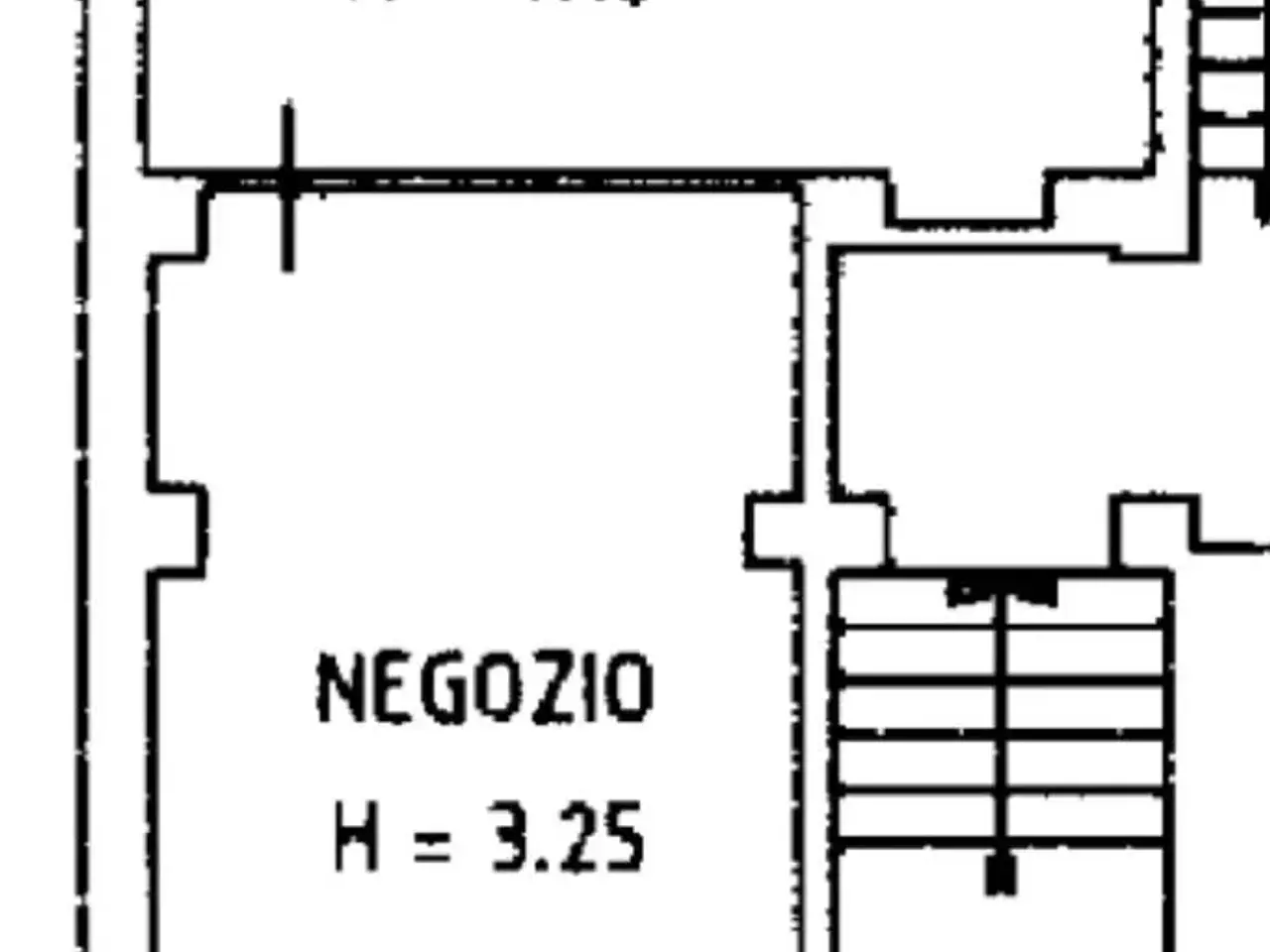 Negozio in Via Maddalene 3, Torino, {3} - Planimetria 1