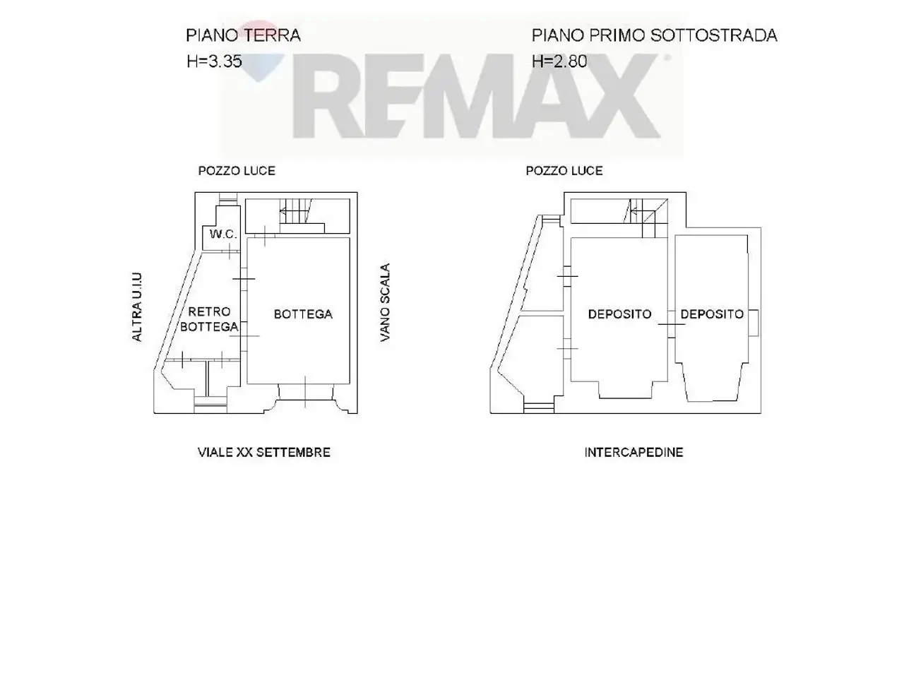 Esercizio commerciale in Viale Venti Settembre 30, Catania, {3} - Planimetria 1