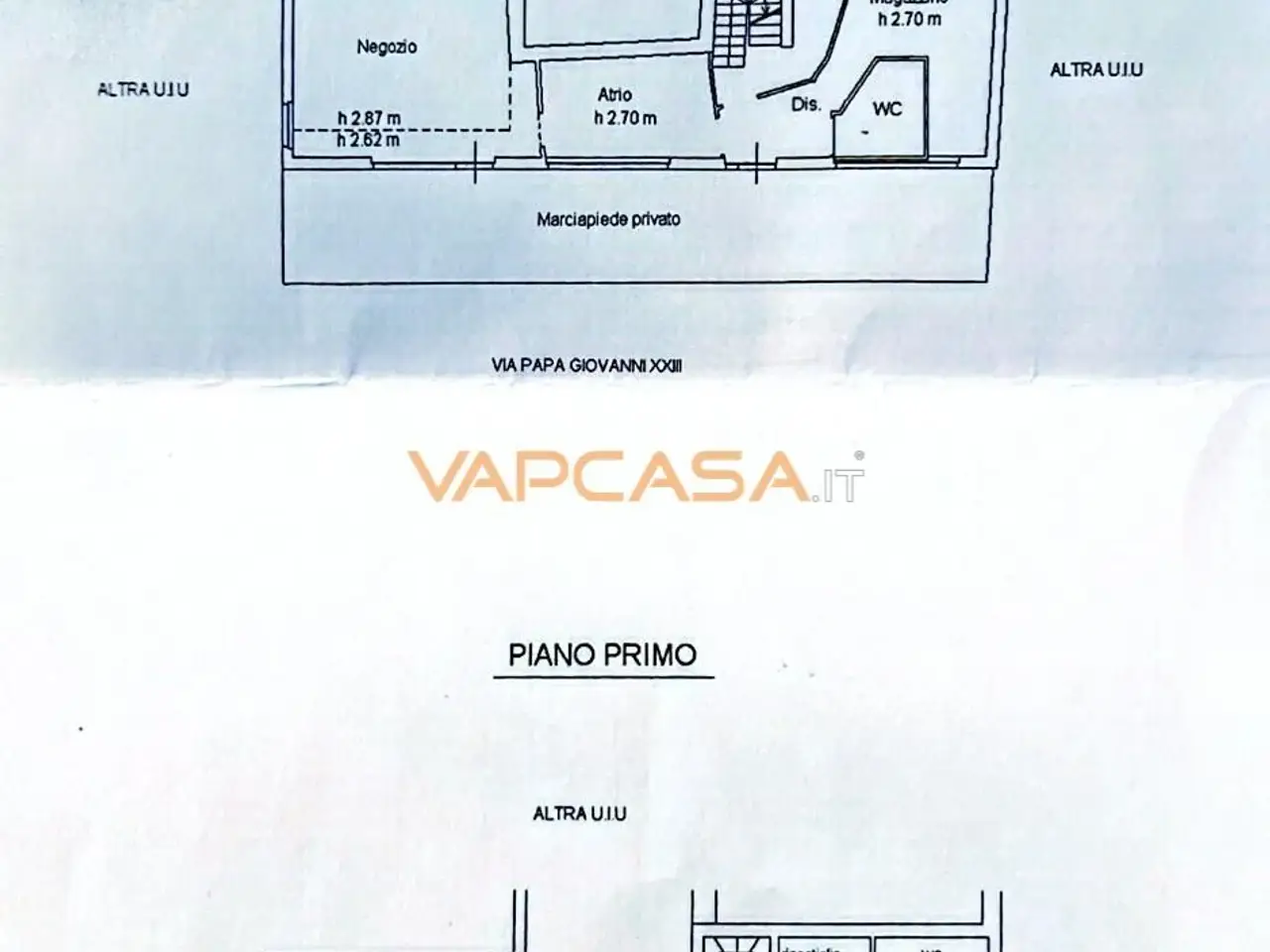Locale commerciale in Via IV Novembre, Palosco, {3} - Planimetria 1