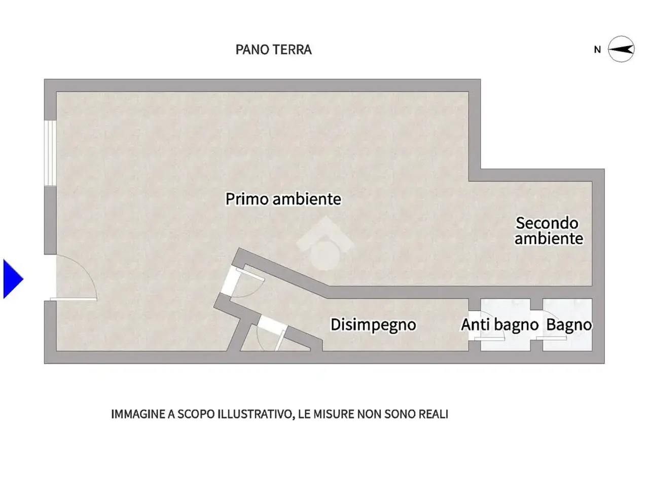 Negozio in Via Corso Giuseppe Mazzini 28, Grottammare, {3} - Planimetria 1