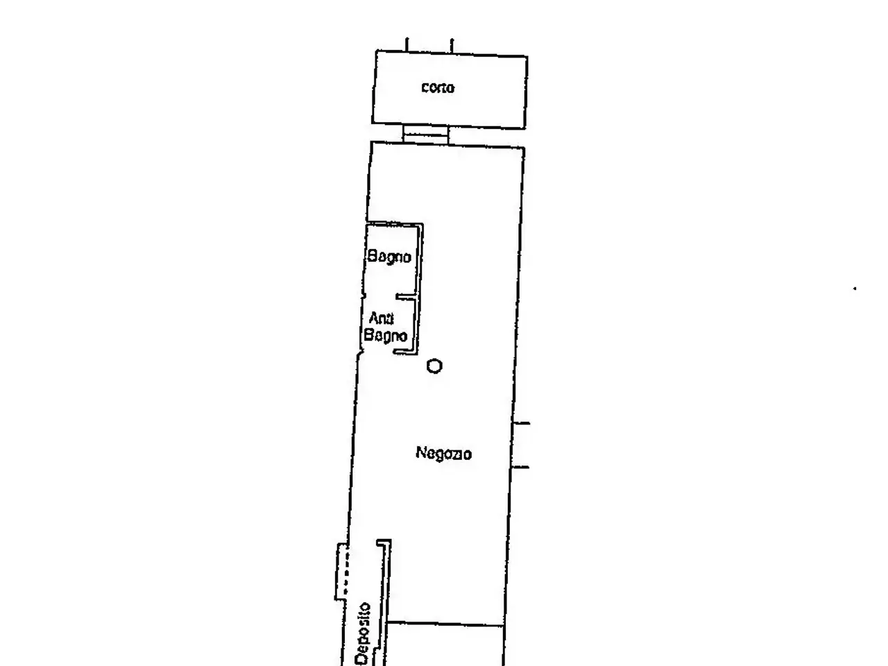Negozio in Piazza del Mercato Centrale 6r, Firenze, {3} - Planimetria 1