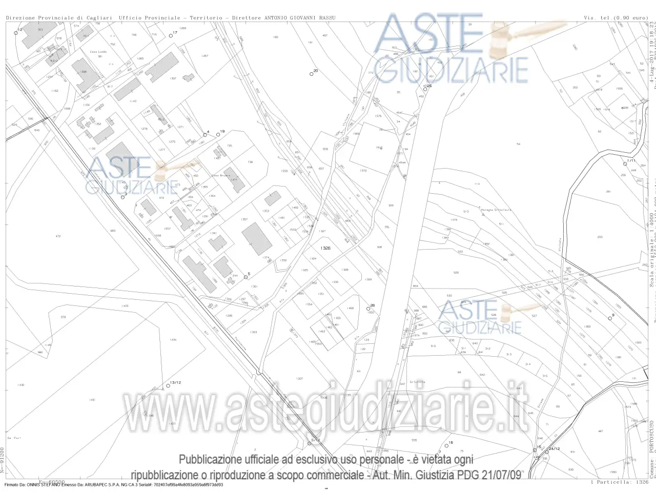 Capannone in Zona Industriale Fraz. Portovesme- Via Pedemontana, Carbonia, {3} - Planimetria 1