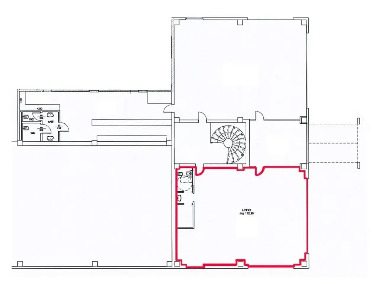 Ufficio in Via Rosario 42, Polpenazze del Garda, {3} - Planimetria 1