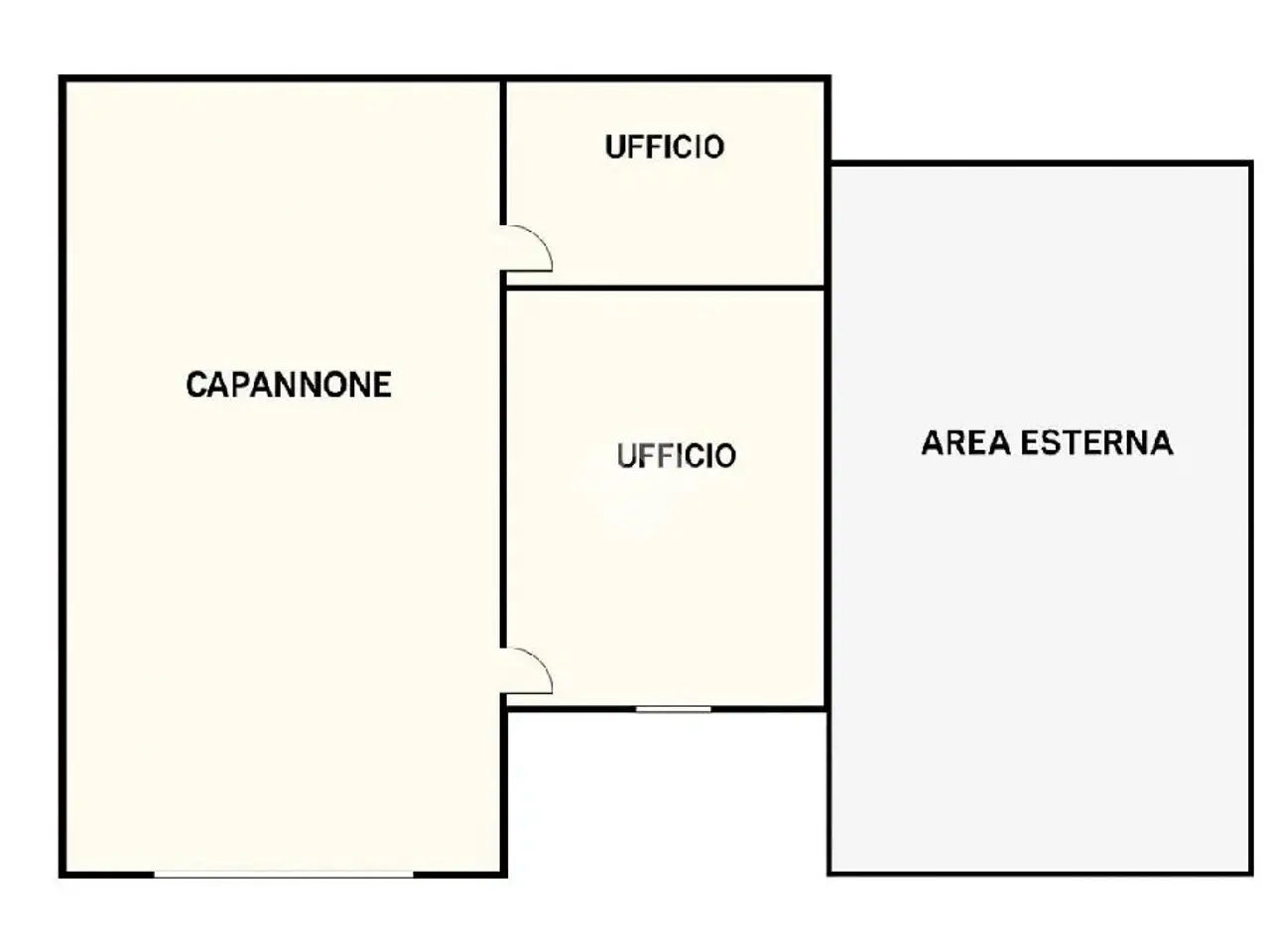 Capannone in Via degli Artigiani 12, Castelcovati, {3} - Planimetria 1
