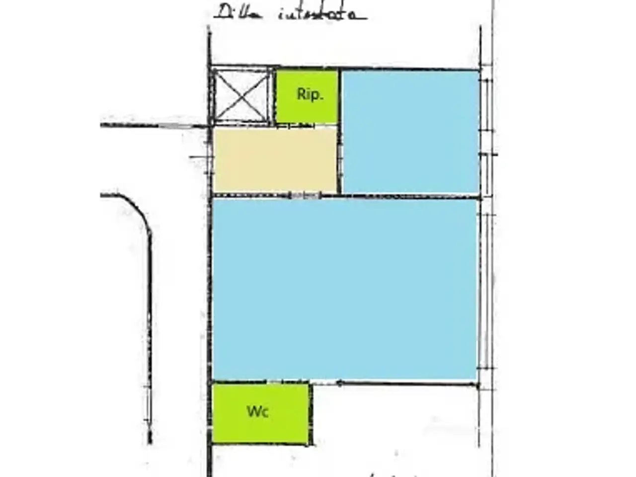Ufficio in Via Consolare 177, Bagheria, {3} - Planimetria 1