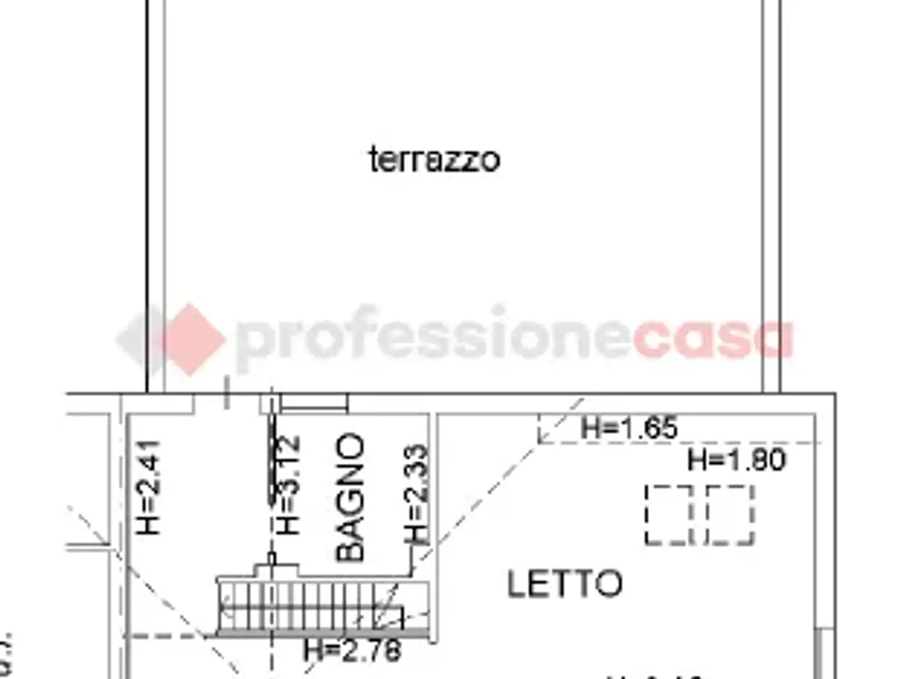 Attico in vendita, Reggio Emilia - Planimetria 1