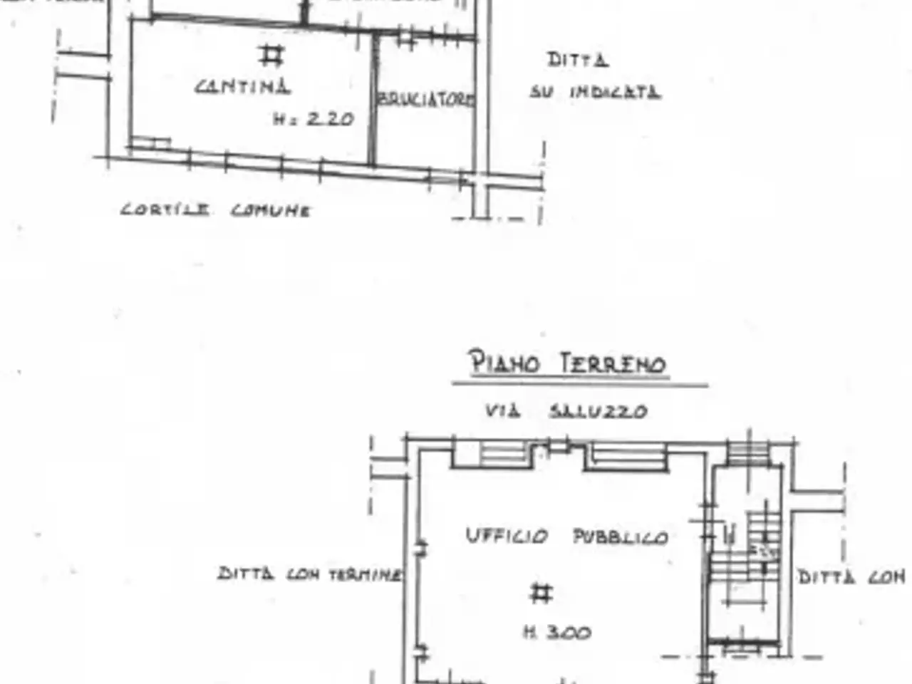 Negozio in Via Saluzzo 14, Dronero, {3} - Planimetria 1