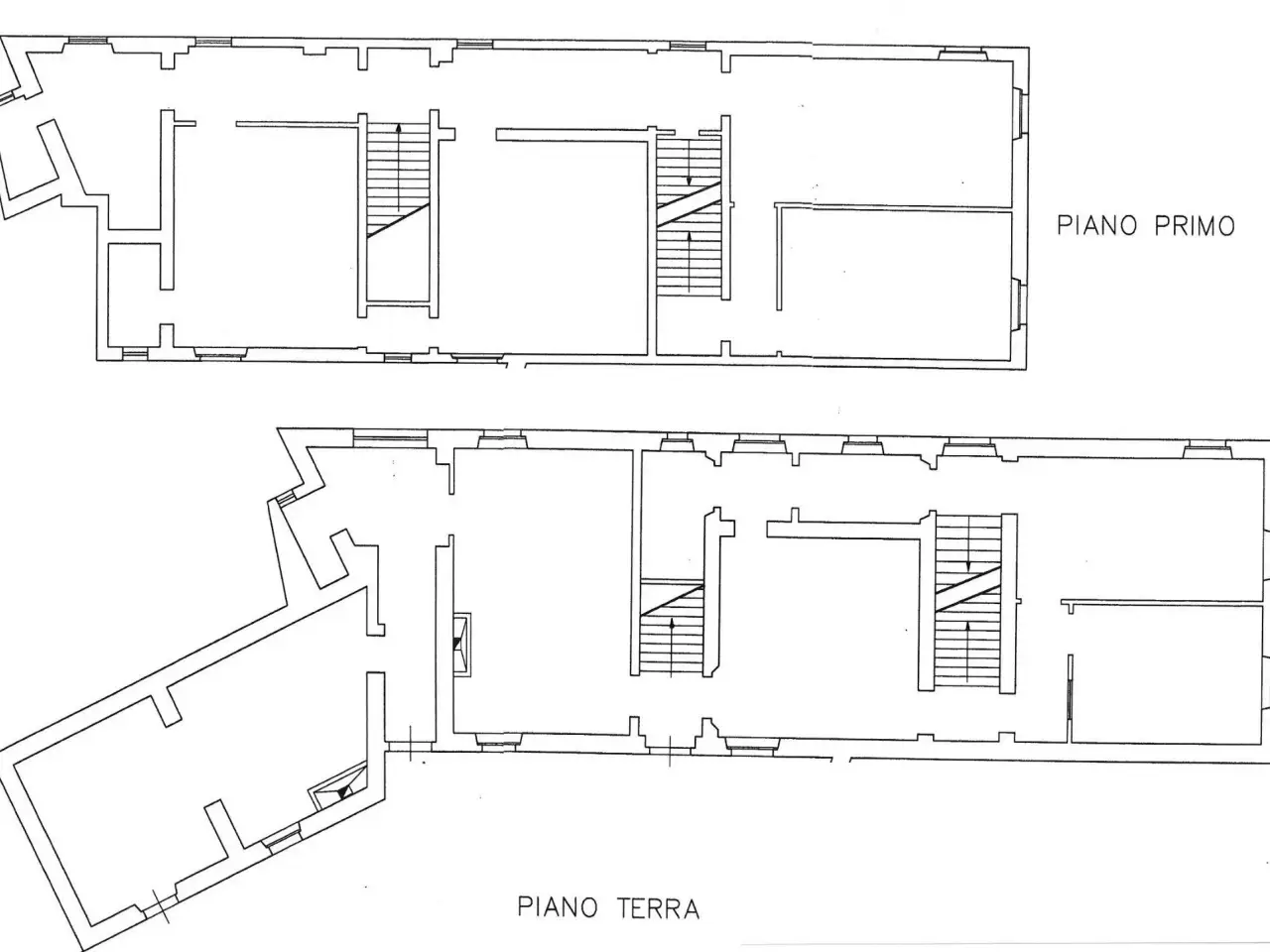 Palazzina commerciale in vendita, Via Vittorio Veneto 3, Sinalunga - Planimetria 1