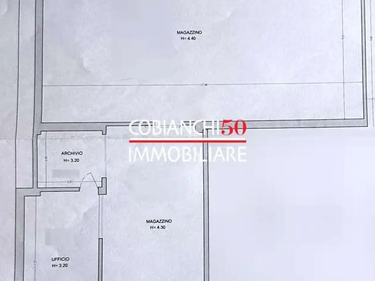 Magazzino in Via Partigiani, Gravellona Toce, {3} - Planimetria 1