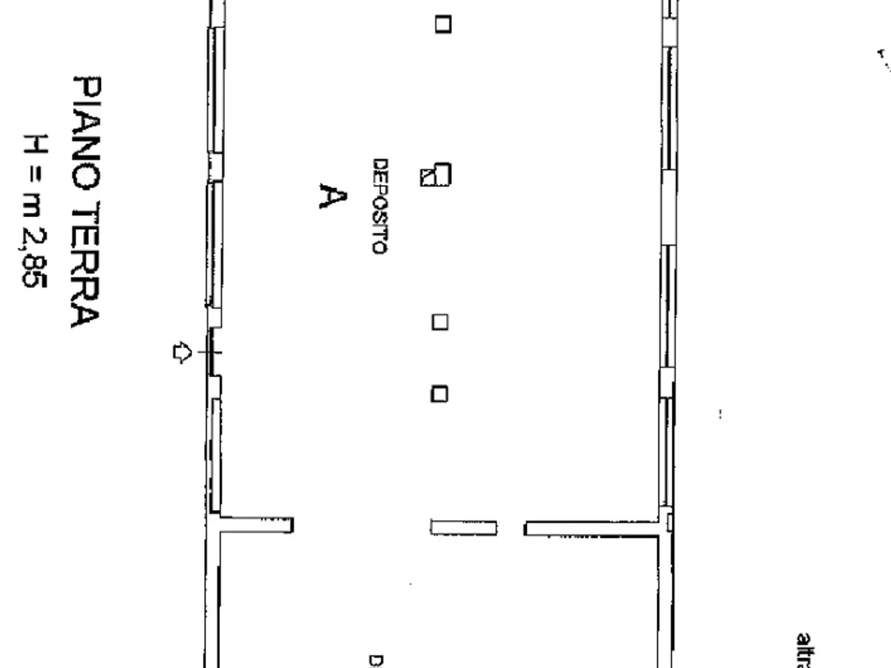Capannone in Via Carlo Laveroni 33/35, Asti, {3} - Planimetria 1