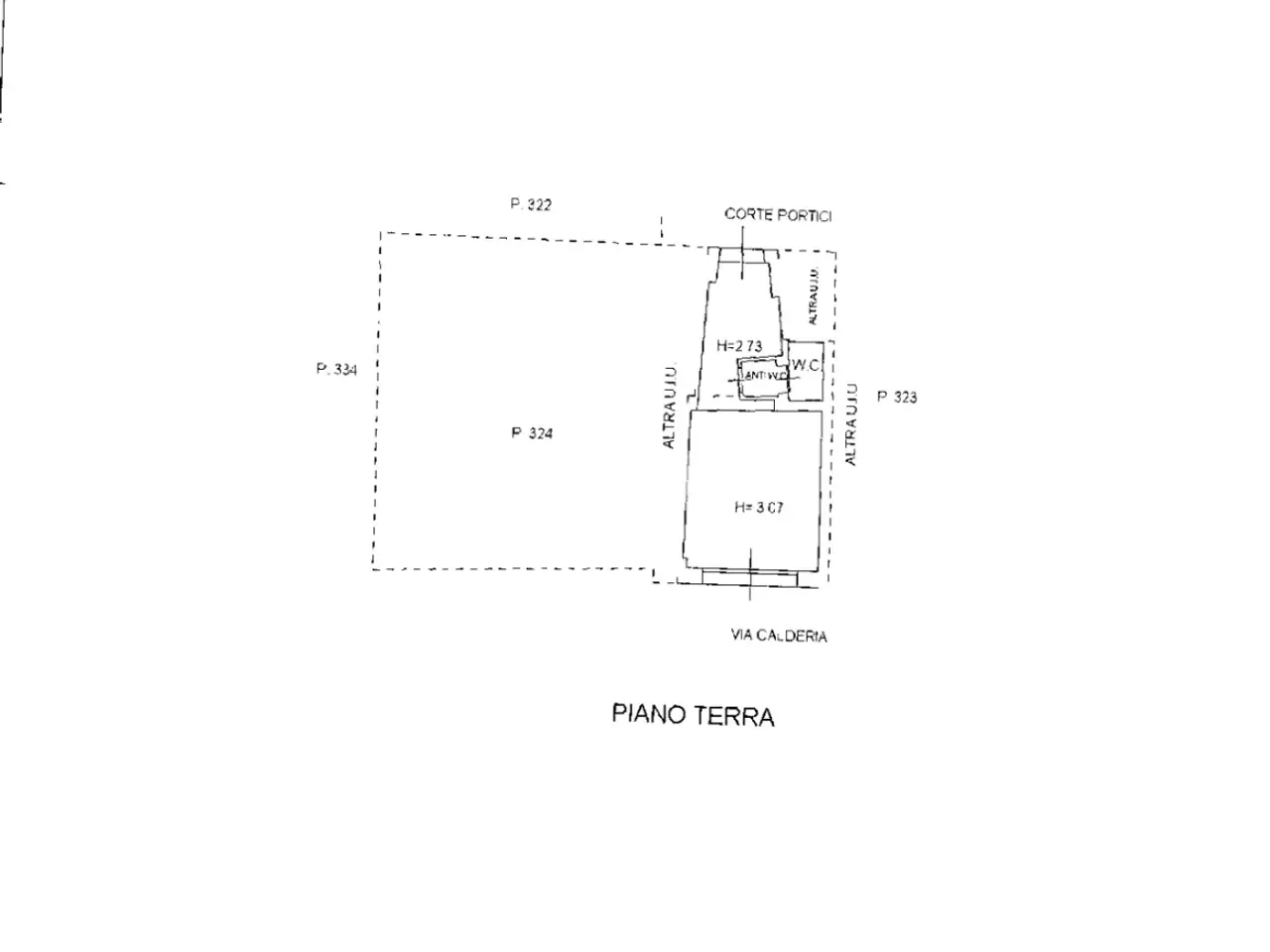 Palazzina commerciale in Via Beccheria 35, Lucca, {3} - Planimetria 1