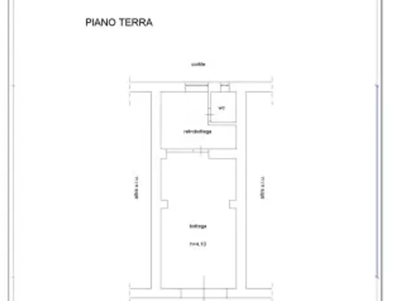 Negozio in Via Giuseppe Garibaldi 177, Messina, {3} - Planimetria 1
