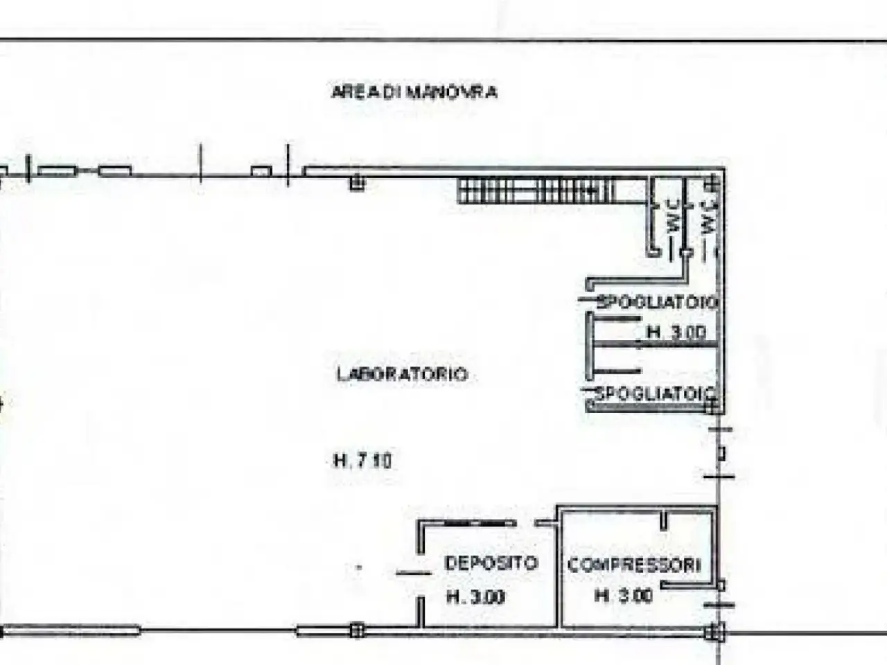 Capannone in Via del Morazzone, Binago, {3} - Planimetria 1
