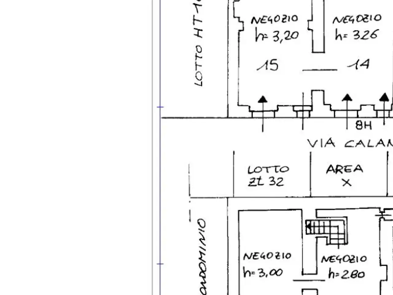Negozio in Via Fratelli Calandra 8, Torino, {3} - Planimetria 1