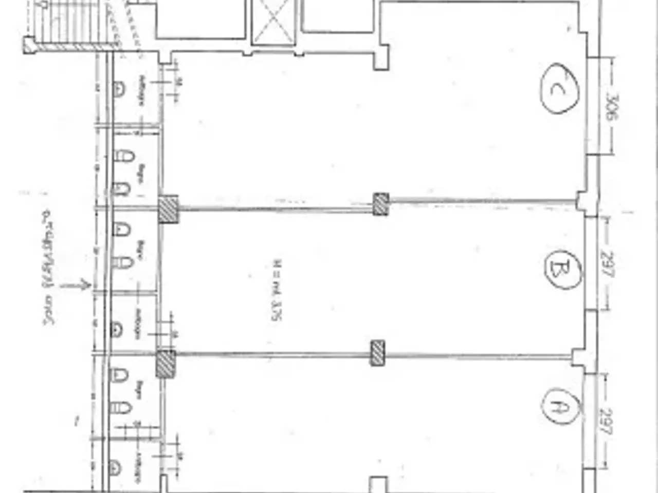 Negozio in Via Giuseppe De Robertis, Trani, {3} - Planimetria 1
