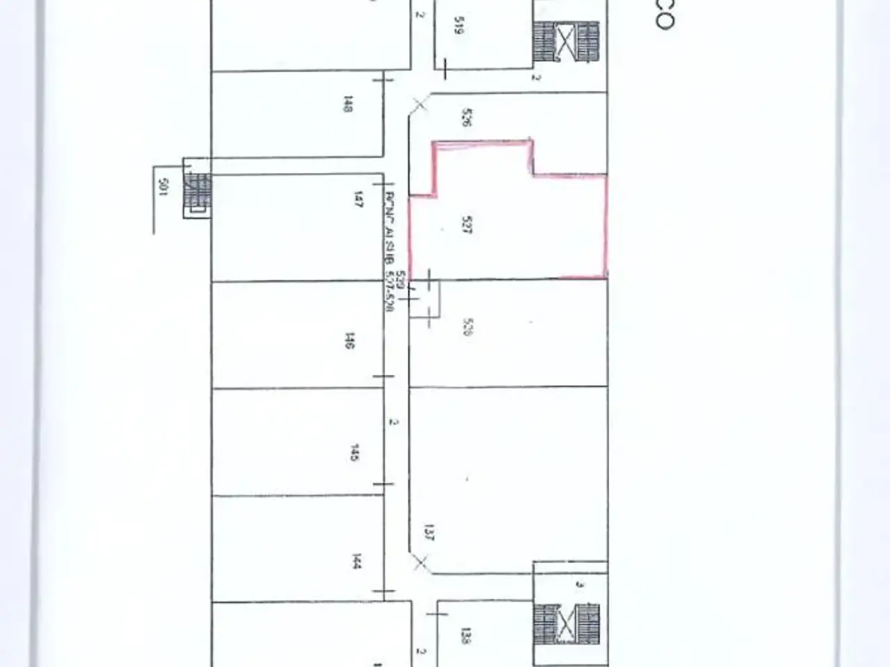 Ufficio in Via degli Olmetti 40, Formello, {3} - Planimetria 1