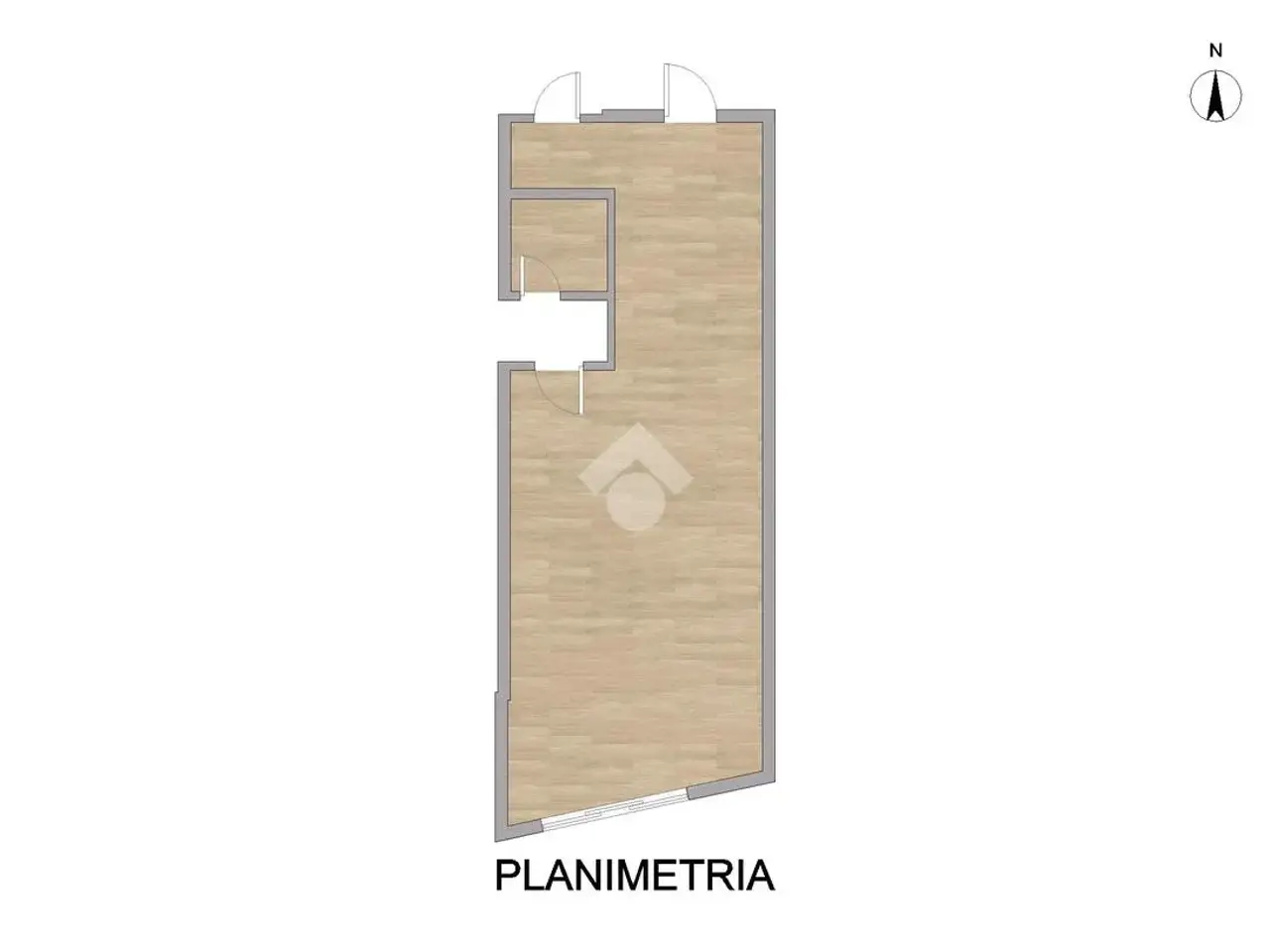 Negozio in Corso Garibaldi 39, Cremona, {3} - Planimetria 1