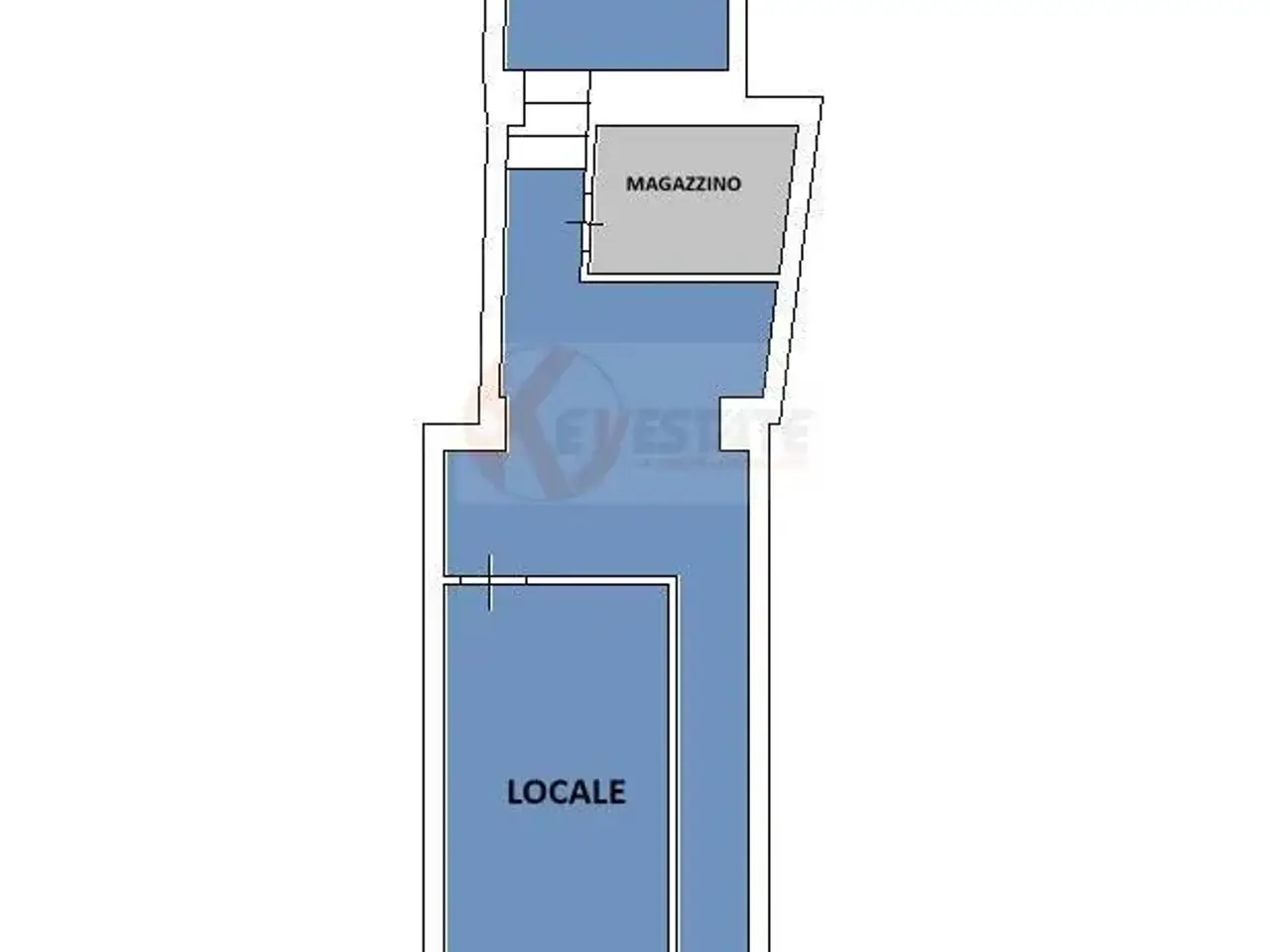 Negozio in Via Sebastiano Satta 12, Sassari, {3} - Planimetria 1