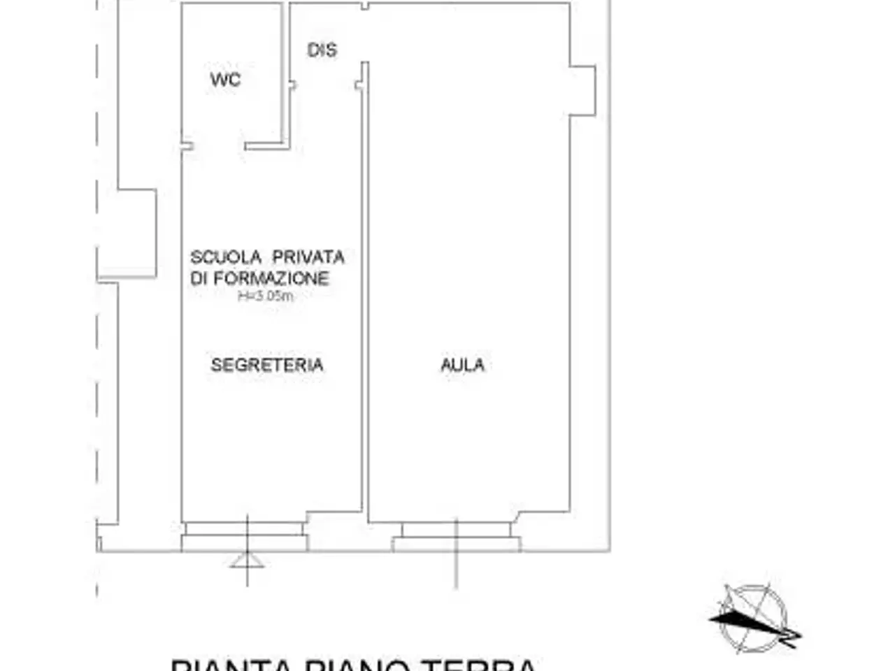 Ufficio in Via Giovanni Pisano 17, Perugia, {3} - Planimetria 1