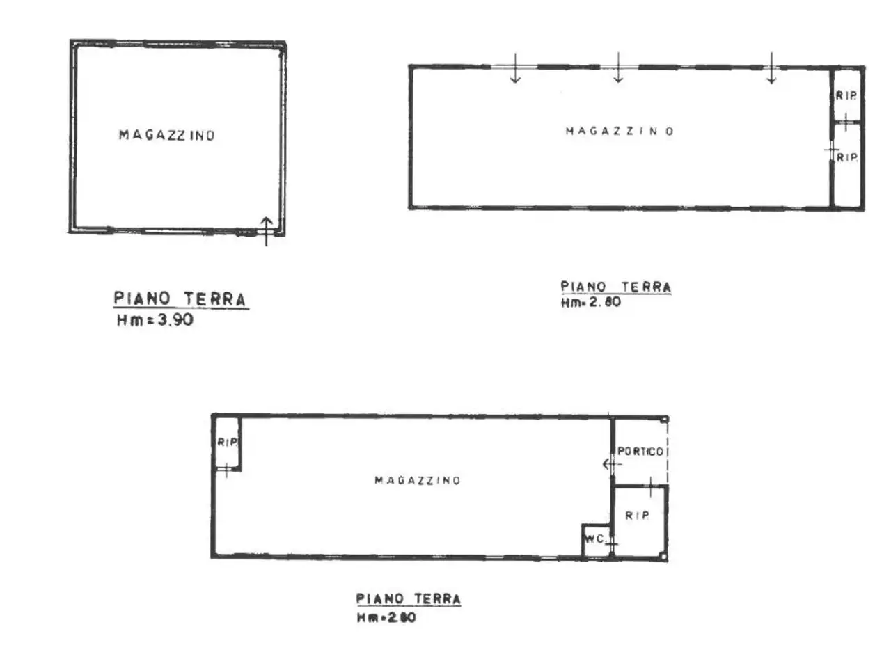 Magazzino in Via Roma 90, San Giovanni In Marignano, {3} - Planimetria 1