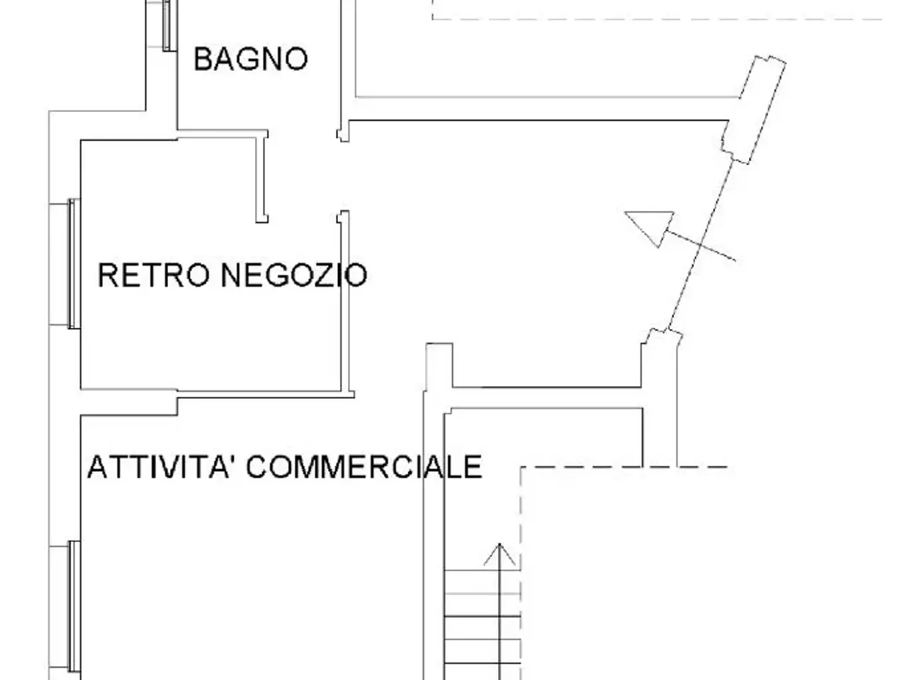 Palazzina commerciale in Via Anagnina 511, Roma, {3} - Planimetria 1