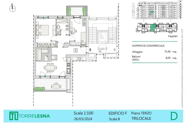 Appartamenti di nuova costruzione in Via Giuseppe di Vittorio, Grugliasco - Foto 1