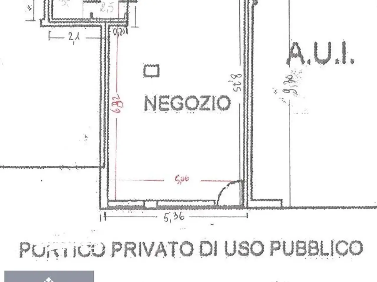 Ufficio in Via Miserocchi Giovanni, Ravenna, {3} - Planimetria 1