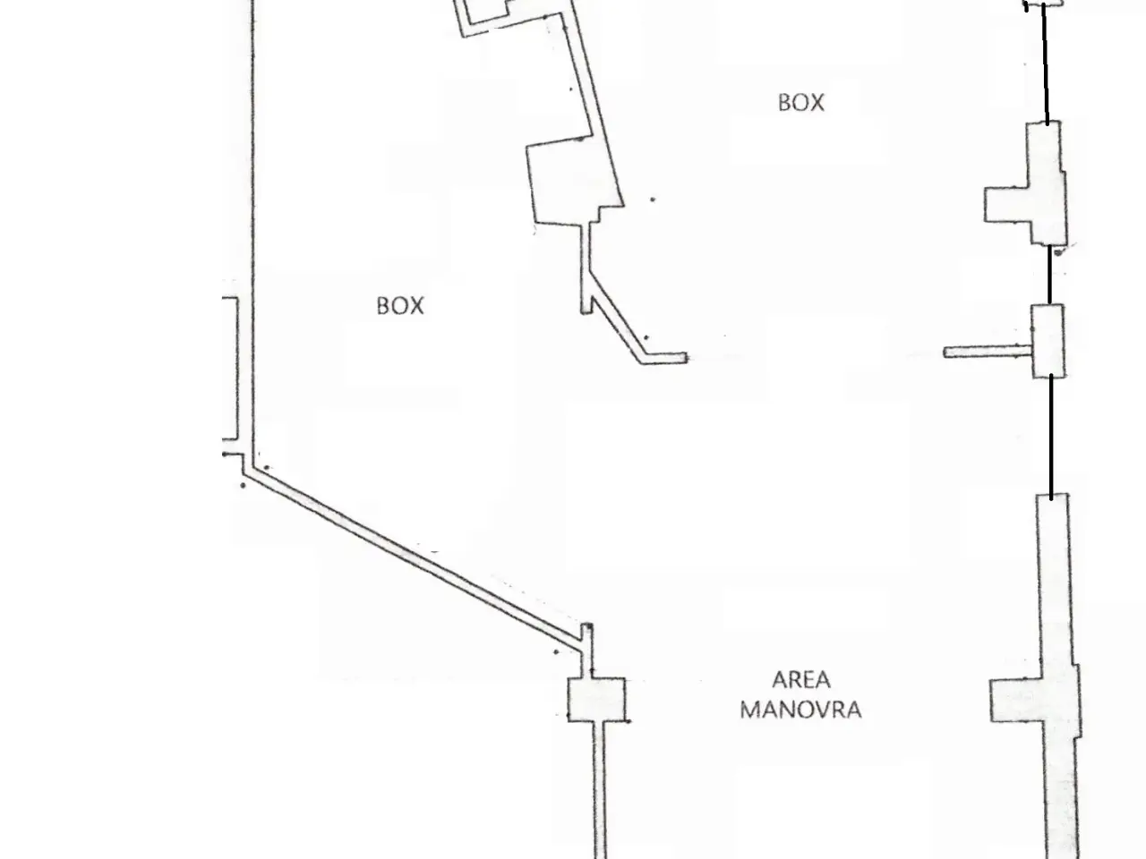 Parcheggio chiuso in Corso Viglienzoni 24, Savona, {3} - Planimetria 1
