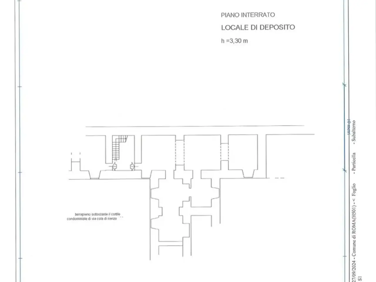 Magazzino in Via Cola di Rienzo 00, Roma, {3} - Planimetria 1