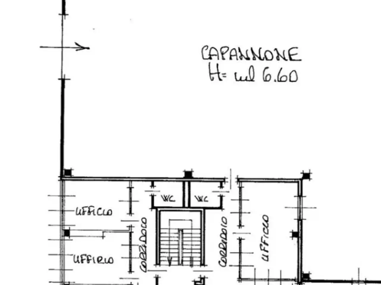 Capannone in Info Agenzia, Pescantina, {3} - Planimetria 1