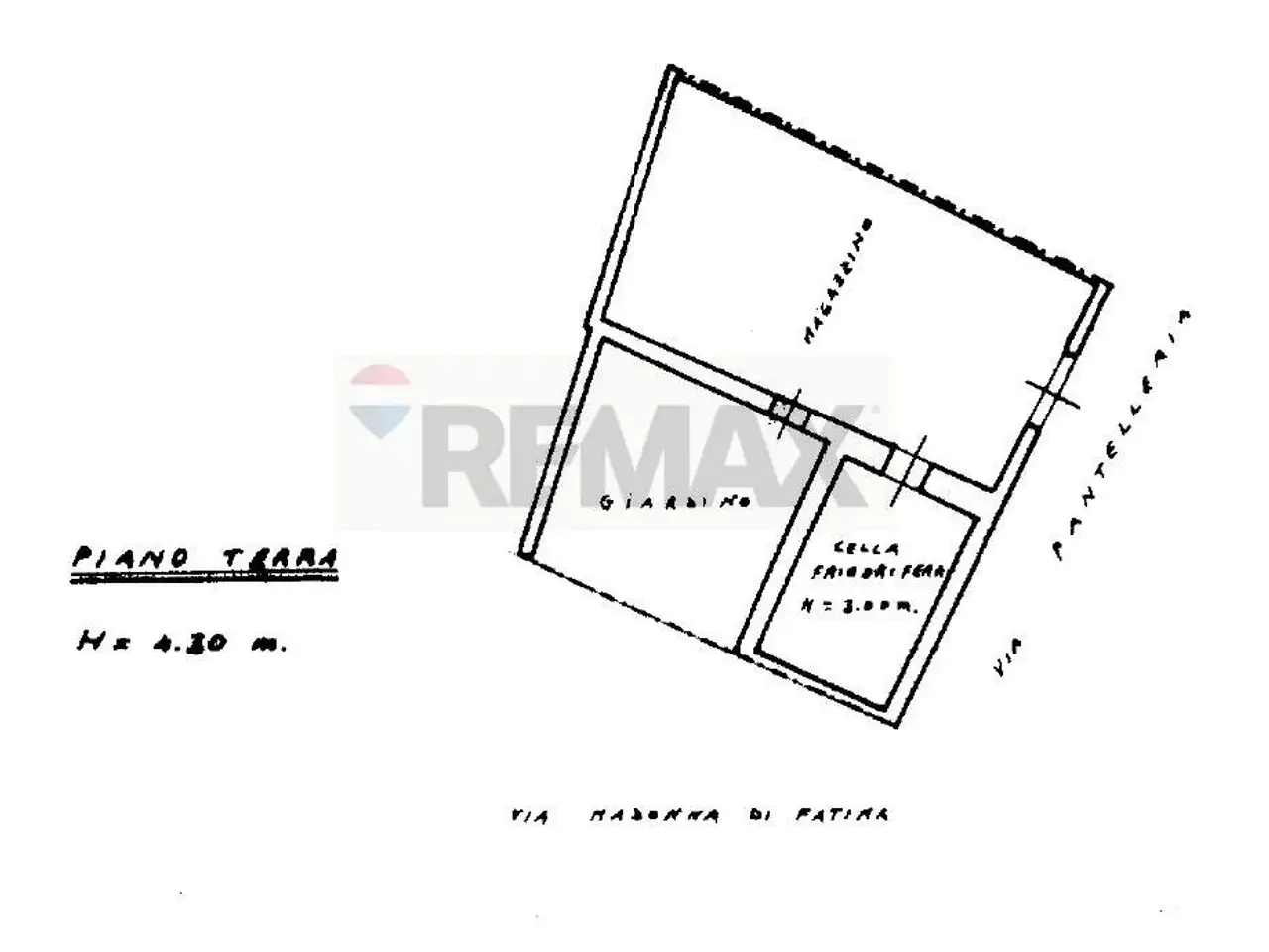 Magazzino in Via Pantelleria 108, Trapani, {3} - Planimetria 1