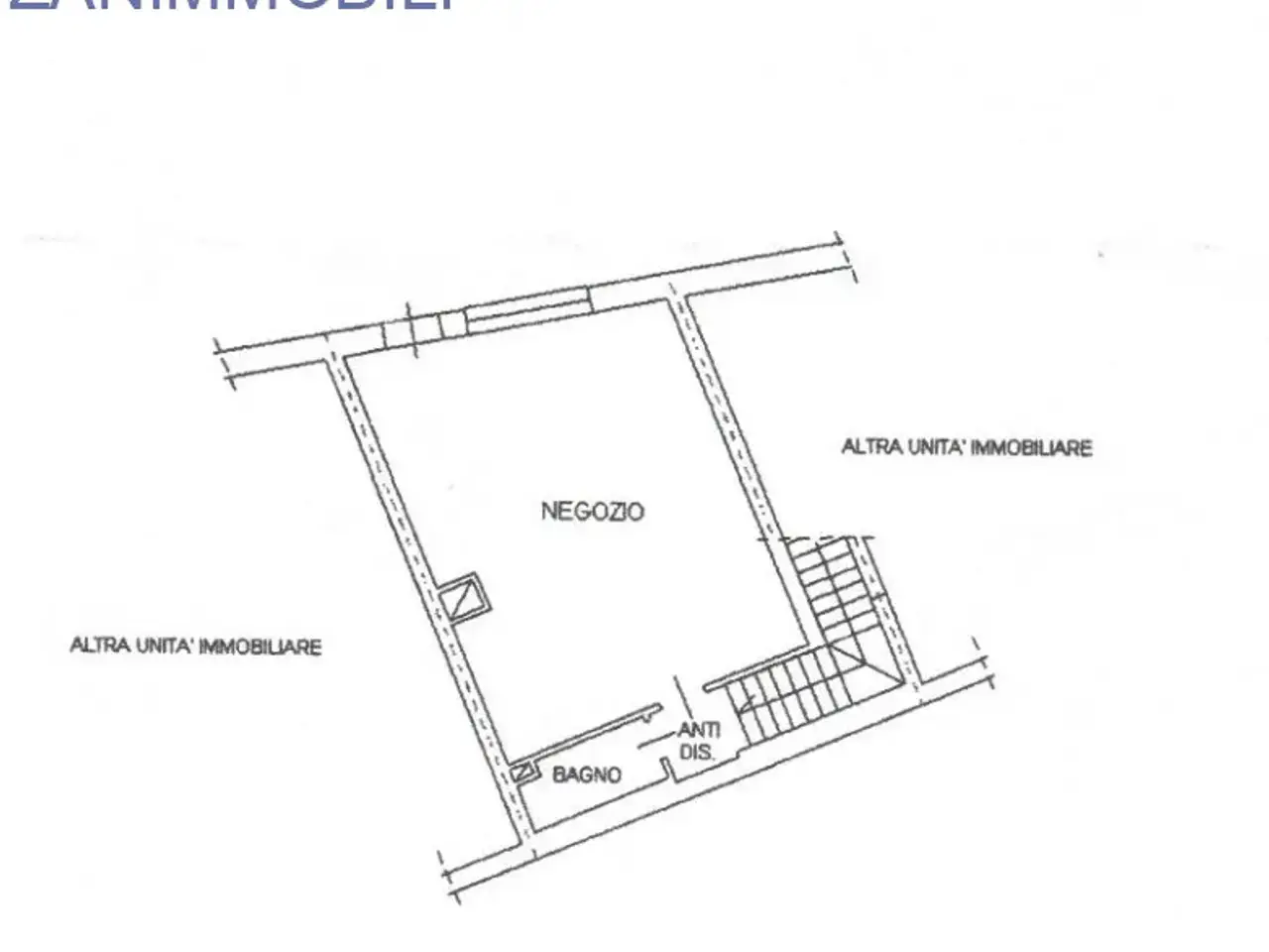Negozio in , Castelfranco Veneto, {3} - Planimetria 1