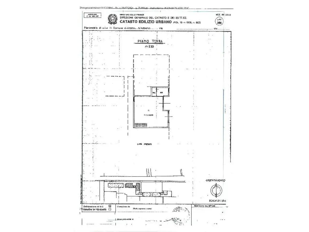 Ufficio in Via Marconi 69, Castel D'Azzano, {3} - Planimetria 1