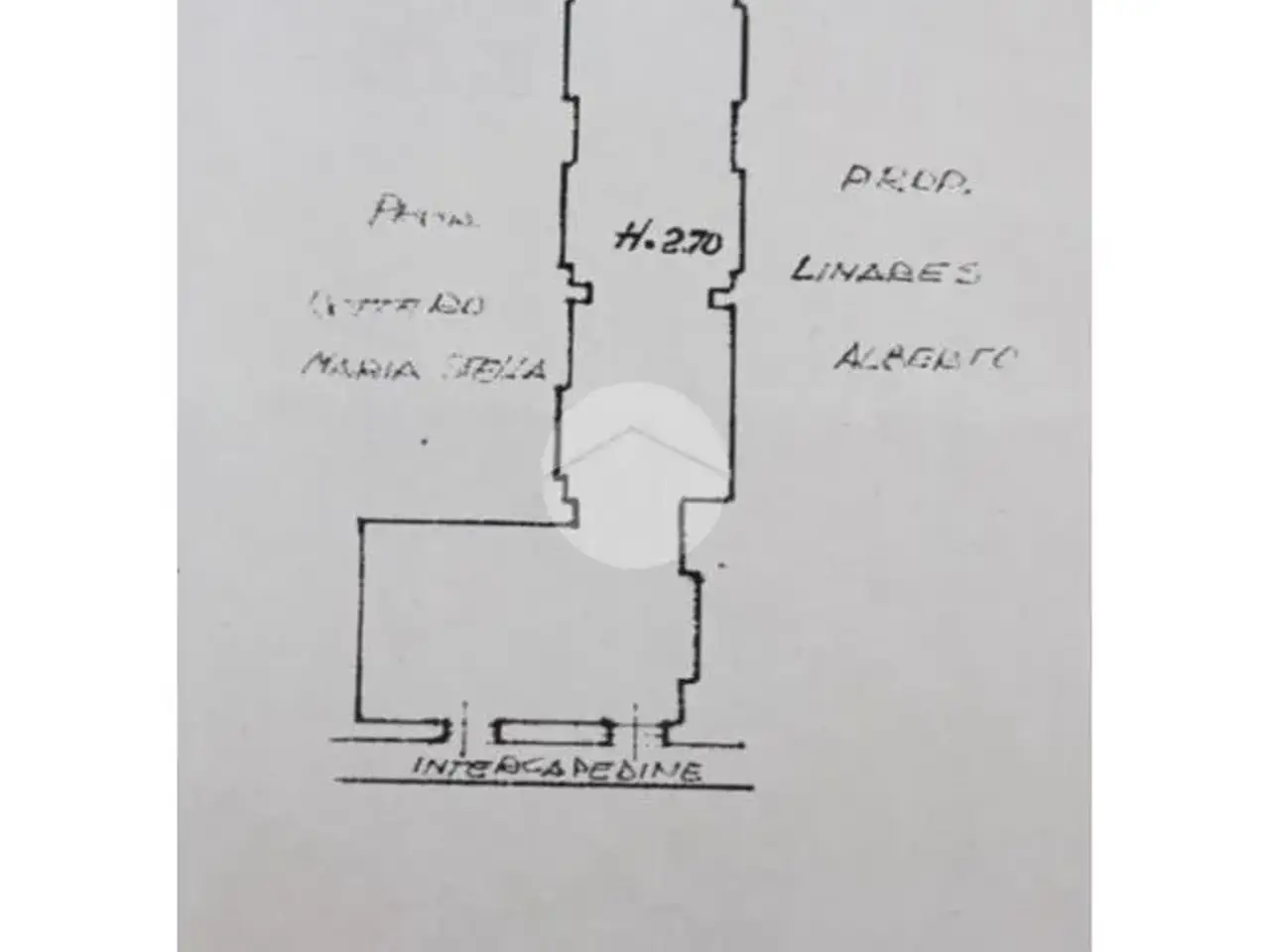 Magazzino in Via Via Cornigliano 242, Genova, {3} - Planimetria 1