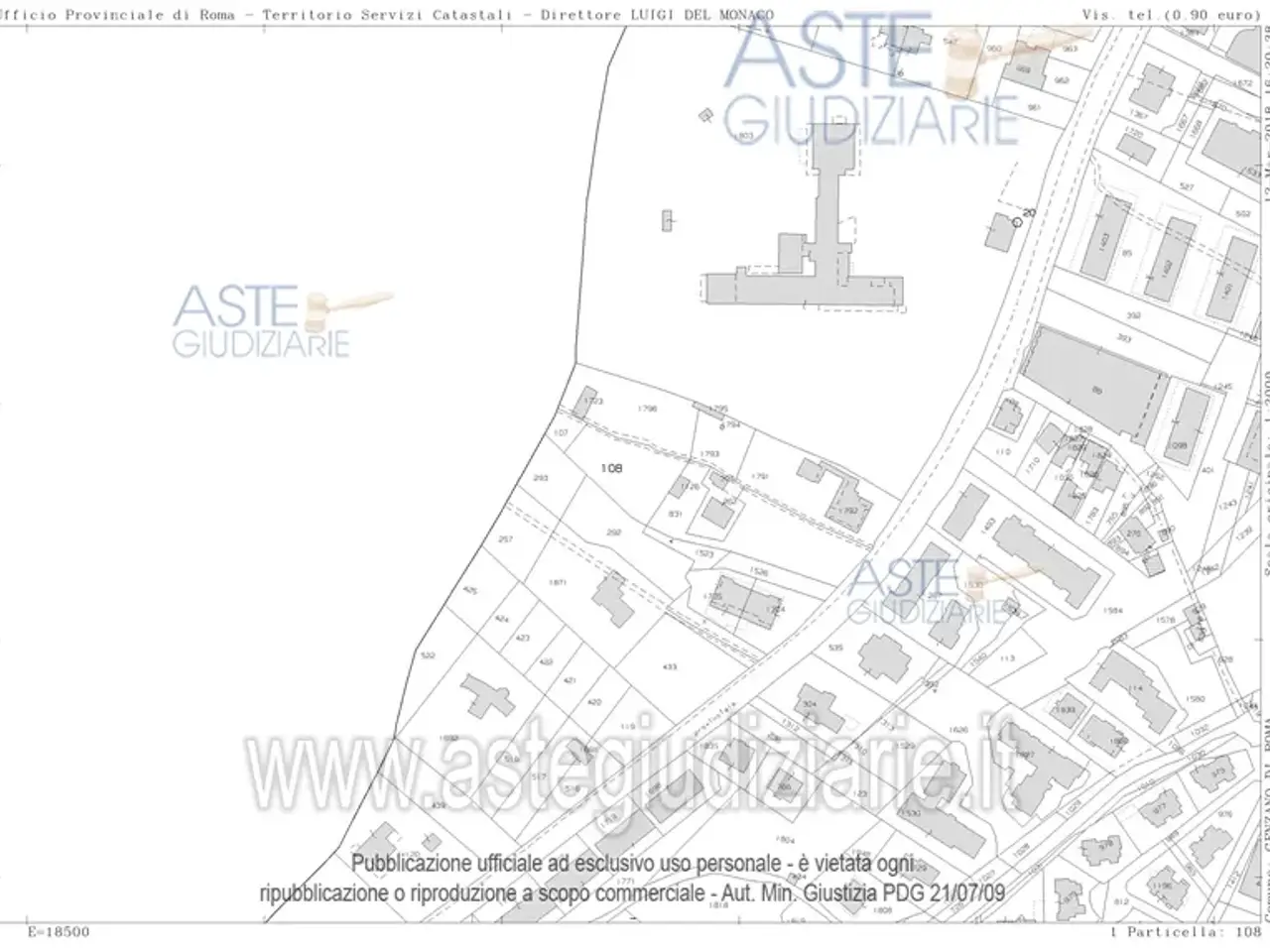 Fabbricato misto in Via Achille Grandi, 56 56, Genzano Di Roma, {3} - Planimetria 1