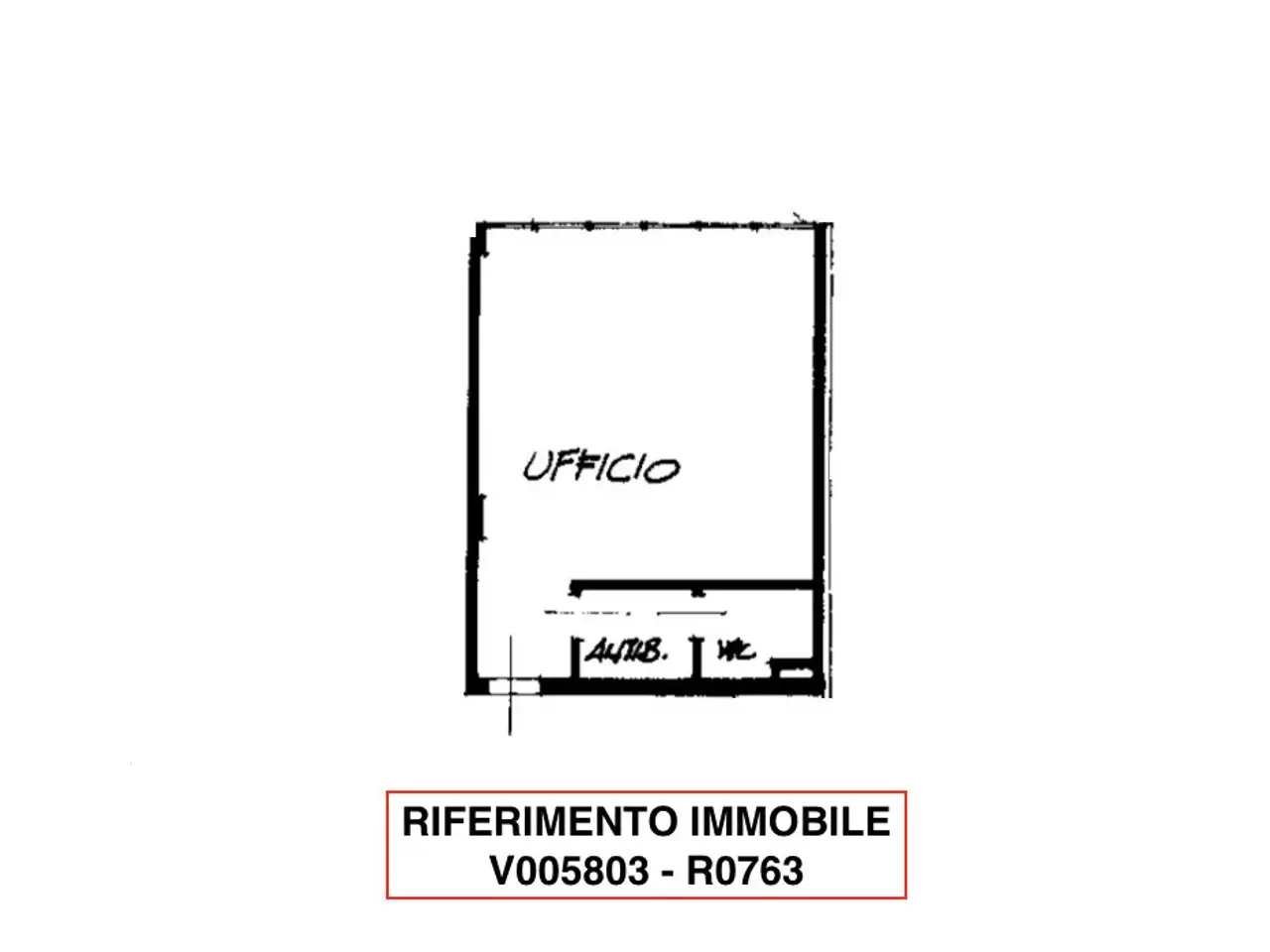 Ufficio in Via Goffredo Mameli 15, Reggio Emilia, {3} - Planimetria 1