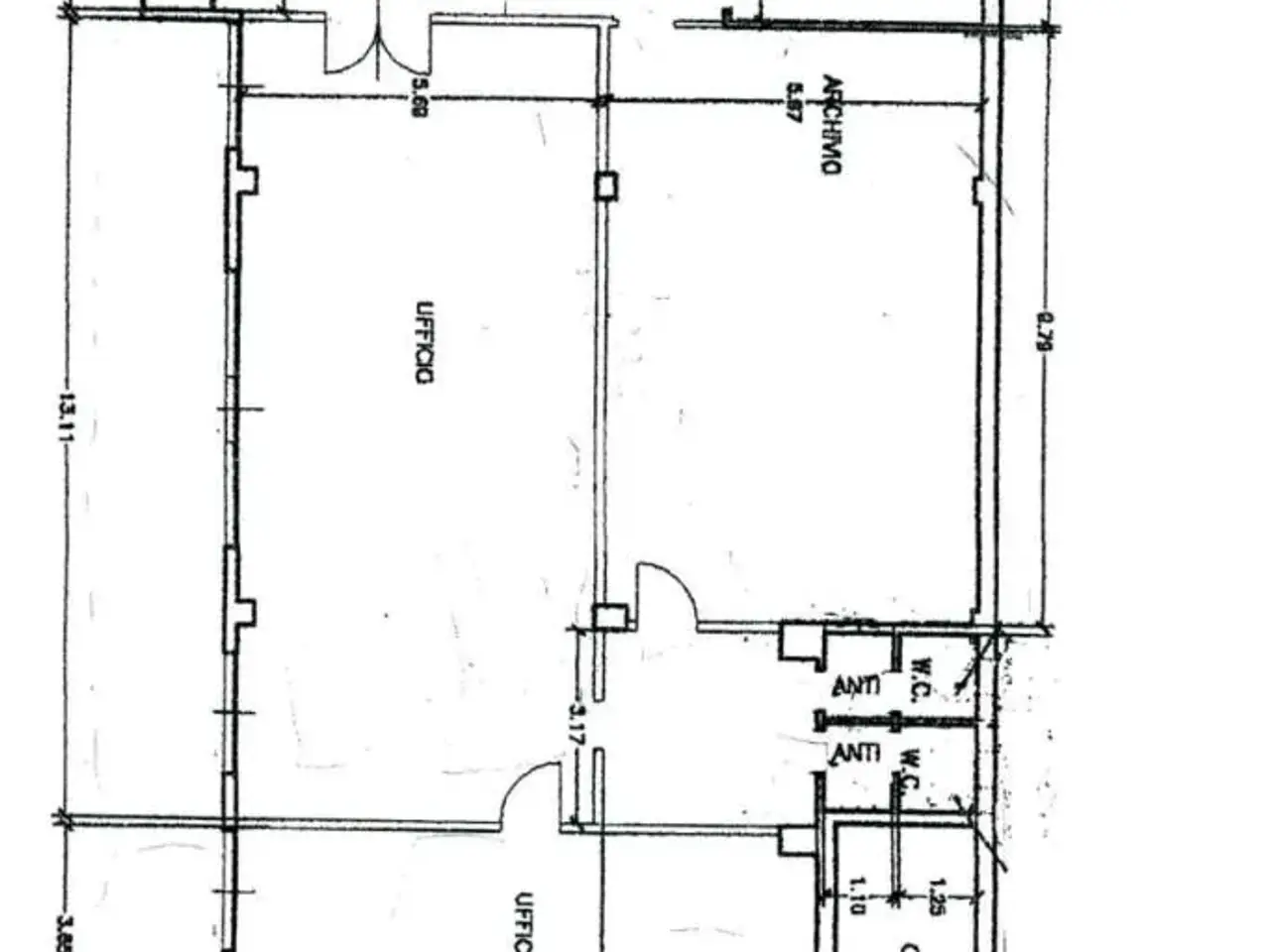 Ufficio in Via della Vittoria 5, San Lazzaro Di Savena, {3} - Planimetria 1