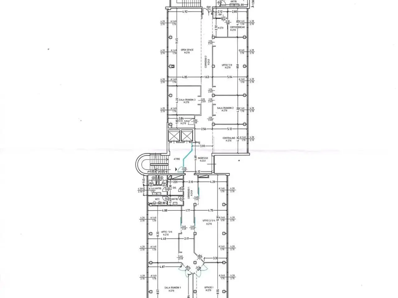 Ufficio in , Bellusco, {3} - Planimetria 1