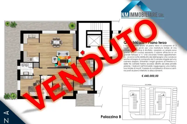 4-room flat in Via Torino, Garbagnate Milanese - Photo 1