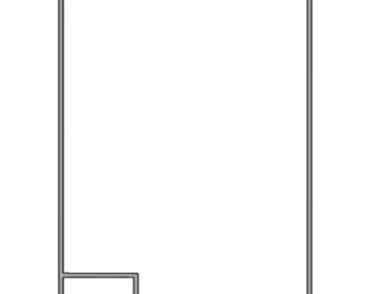 Capannone in Via delle Fornaci, Castello Di Brianza, {3} - Planimetria 1