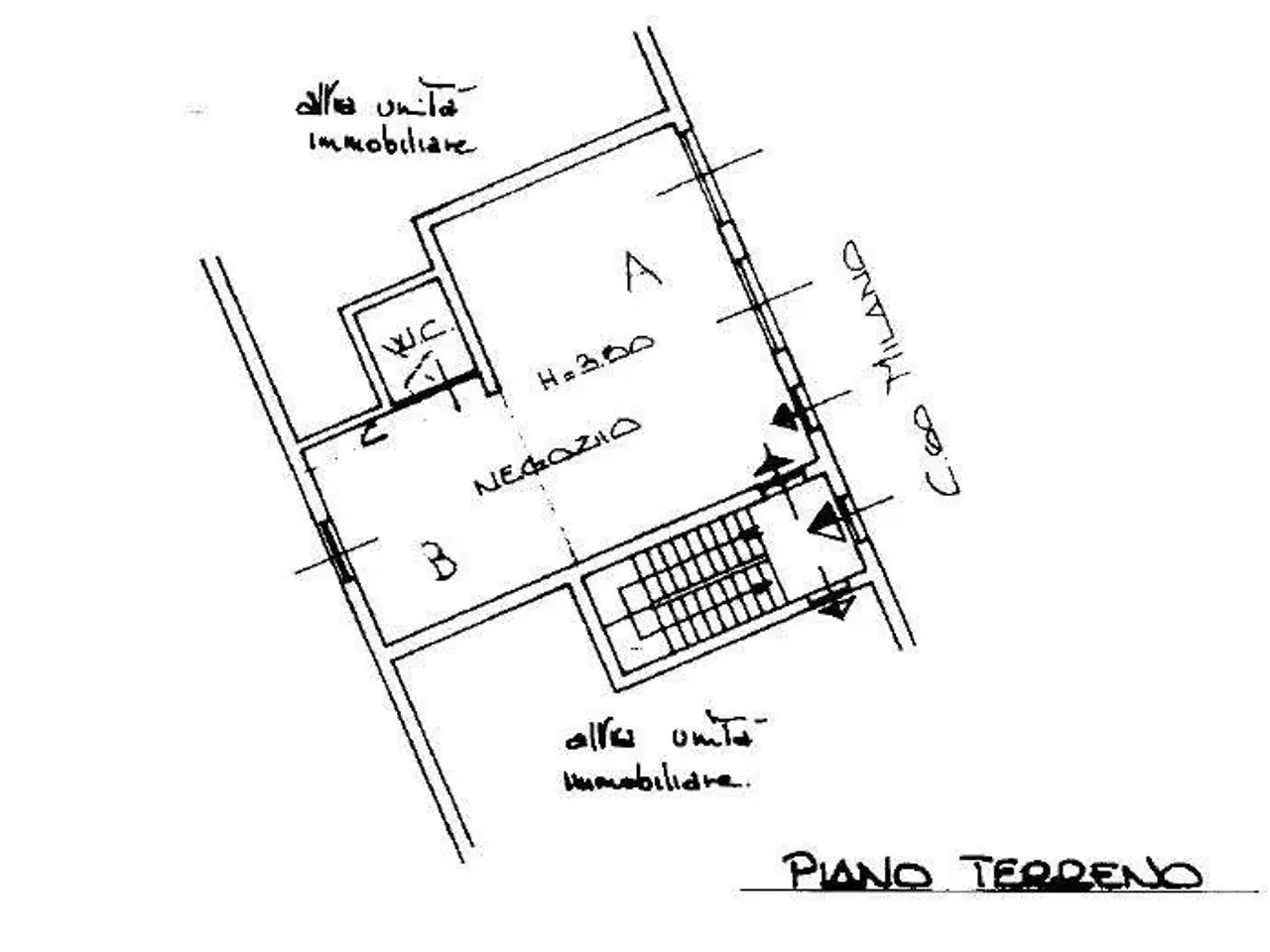 Negozio in Corso Milano  67, Vigevano, {3} - Planimetria 1