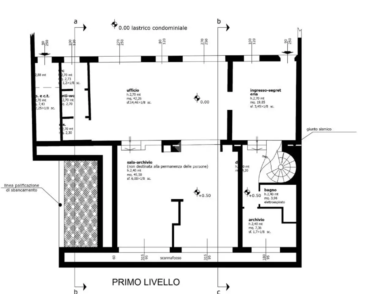 Ufficio in Via Sandro Botticelli 38, Bagno A Ripoli, {3} - Planimetria 1