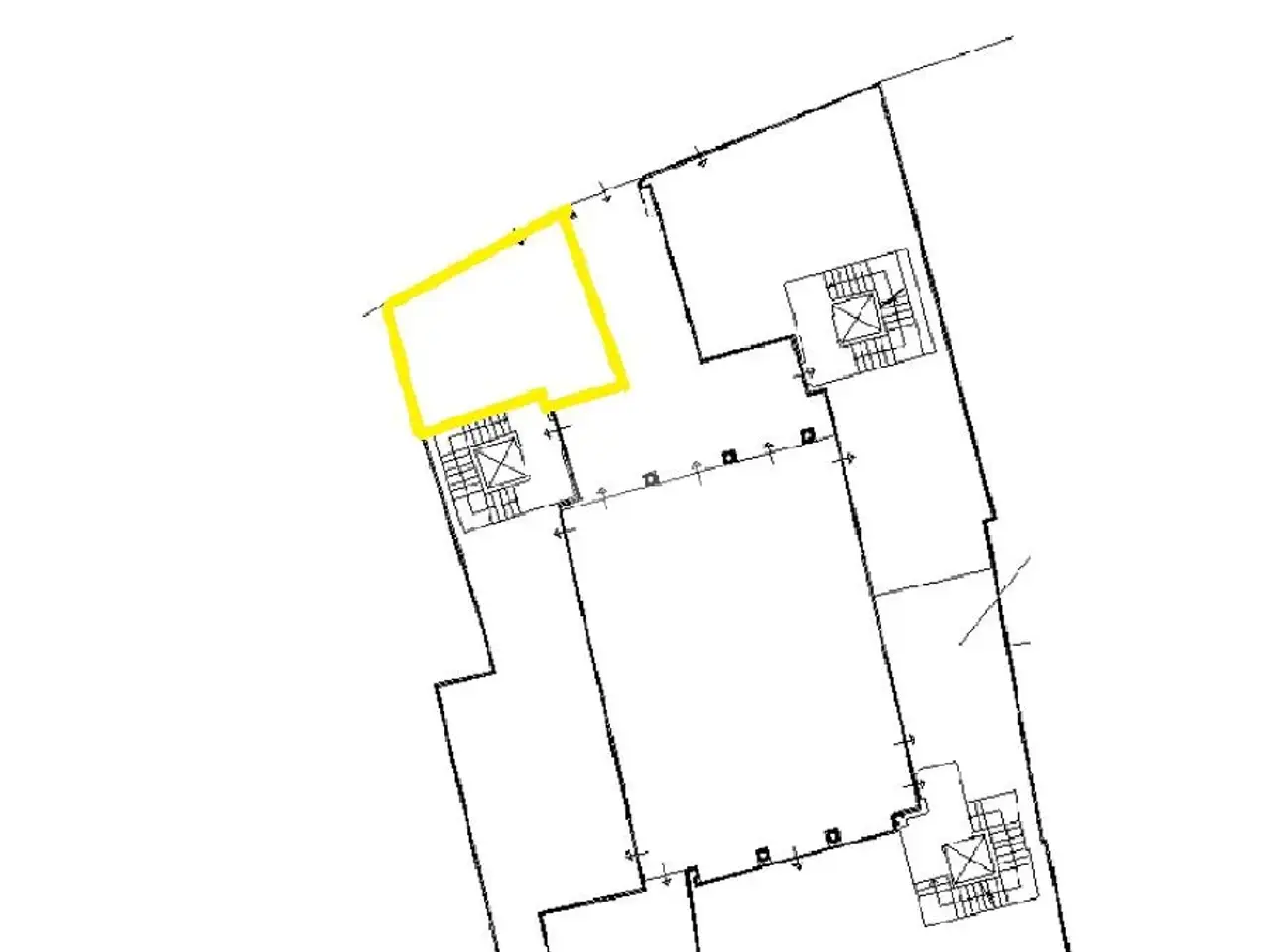 Ufficio in Via Andrea Verga 1, Treviglio, {3} - Planimetria 1