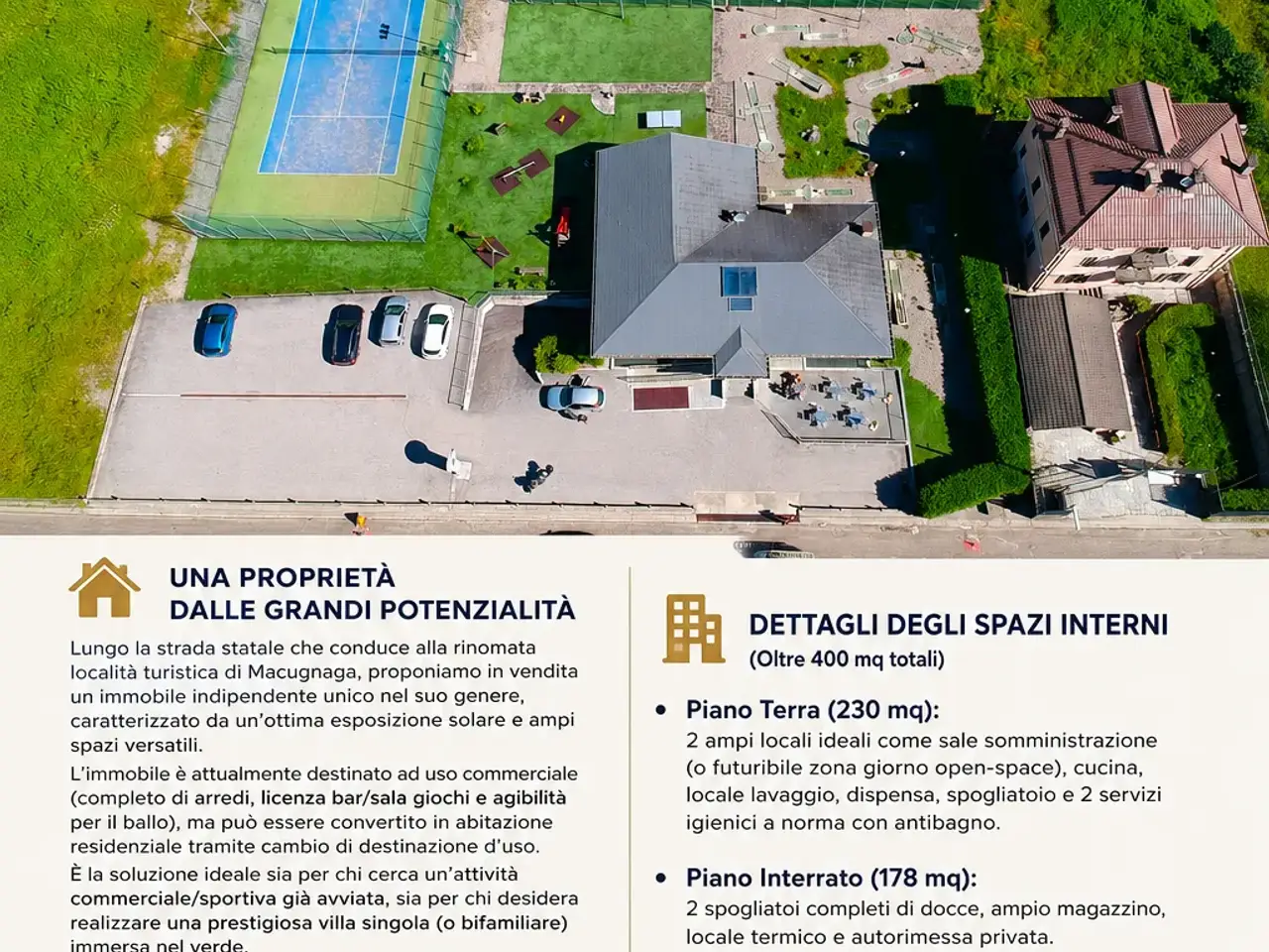 Immobile commerciale in Via Monte Rosa, Bannio Anzino, {3} - Foto 1