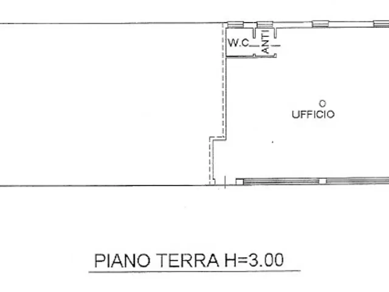 Ufficio in Via Padre B. Longo, 20, Curtarolo, {3} - Planimetria 1