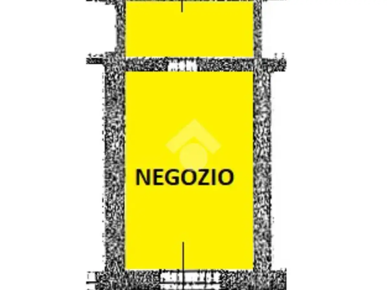 Negozio in Piazza Giuseppe Garibaldi 18, Alessandria, {3} - Planimetria 1