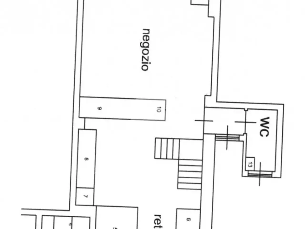 Negozio in Corso Trieste, Moncalieri, {3} - Planimetria 1
