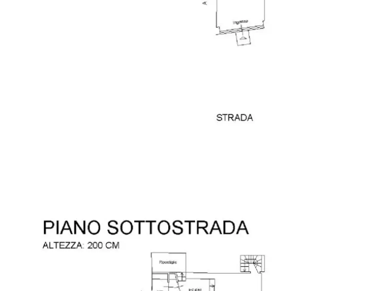 Negozio in Via Vitruvio 22, Formia, {3} - Planimetria 1